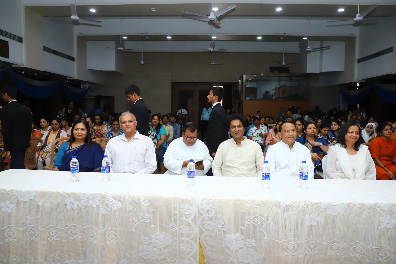 Judges and audience at the festival
